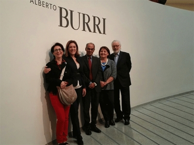 New York celebra Burri e la Regione va in gita